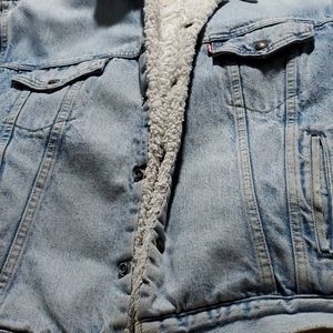 Vintage Levi's sherpa trucker jacket